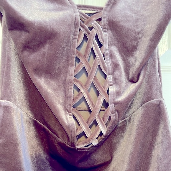 Velvet bodysuit - Picture 2 of 4